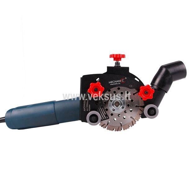 MECHANIC AirCHASER 125 – kampinio šlifuoklio vagapjovė 1
