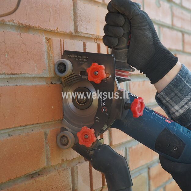 MECHANIC AirCHASER 125 – kampinio šlifuoklio vagapjovė 2