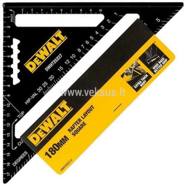 DeWALT kampainis 180 mm