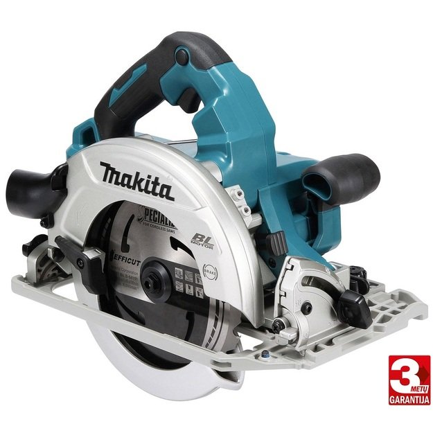 Makita DHS782Z akumuliatorinis diskinis pjūklas (2X18V LI-ION BE AKUMULIATORIŲ IR KROVIKLIO)