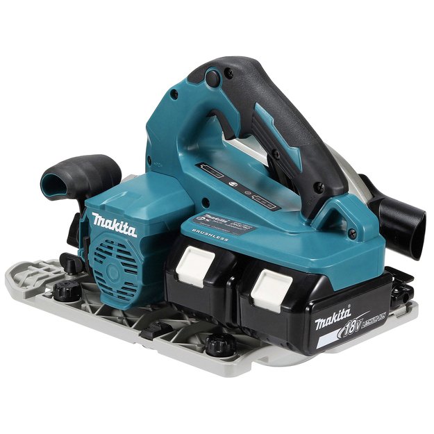 Makita DHS782Z akumuliatorinis diskinis pjūklas (2X18V LI-ION BE AKUMULIATORIŲ IR KROVIKLIO)