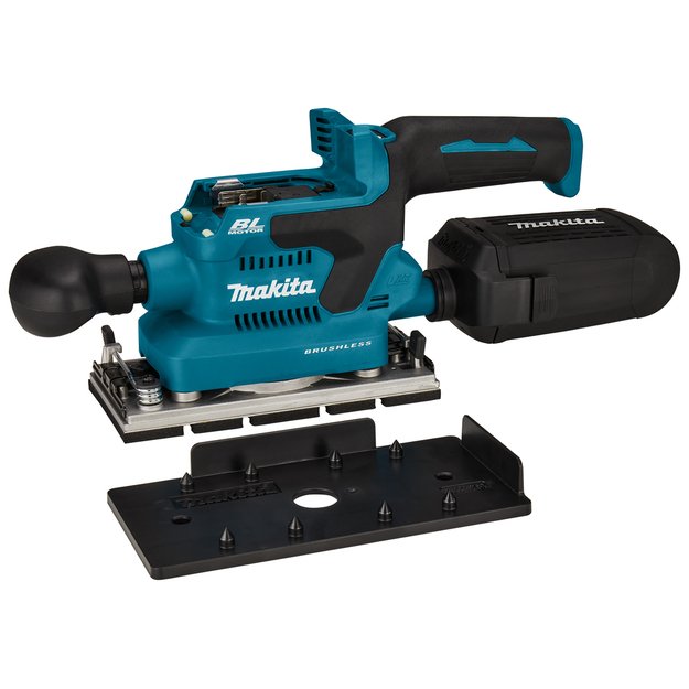 Makita DBO380Z Akum. ekscentrinis šlifuoklis (18V be akumuliatorių ir kroviklio) 1