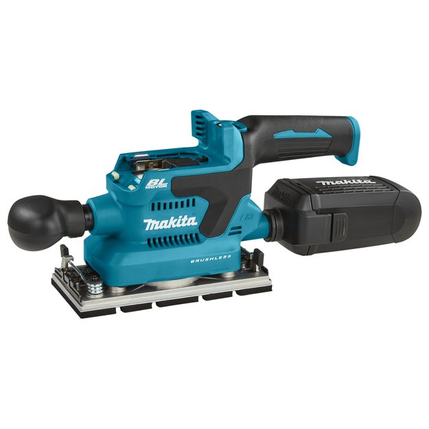 Makita DBO380Z Akum. ekscentrinis šlifuoklis (18V be akumuliatorių ir kroviklio)