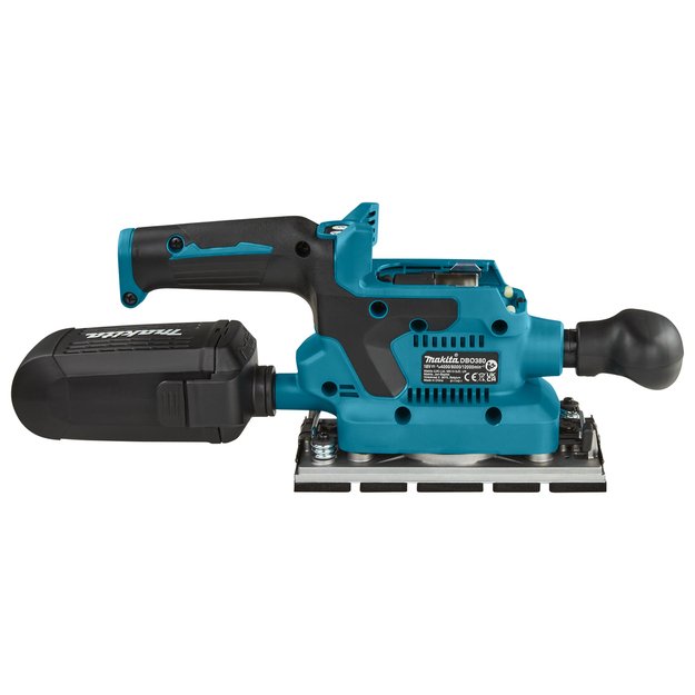 Makita DBO380Z Akum. ekscentrinis šlifuoklis (18V be akumuliatorių ir kroviklio) 2