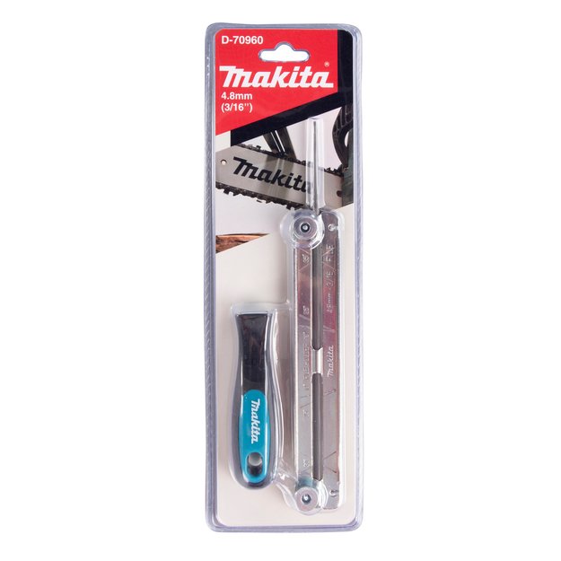 Makita apvali dildė 4,8 mm su kreipikliu ir rankena D-70960