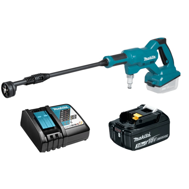 Makita DHW180RF Akumuliatorinė aukšto slėgio plovykla su 18V 1x3,0Ah