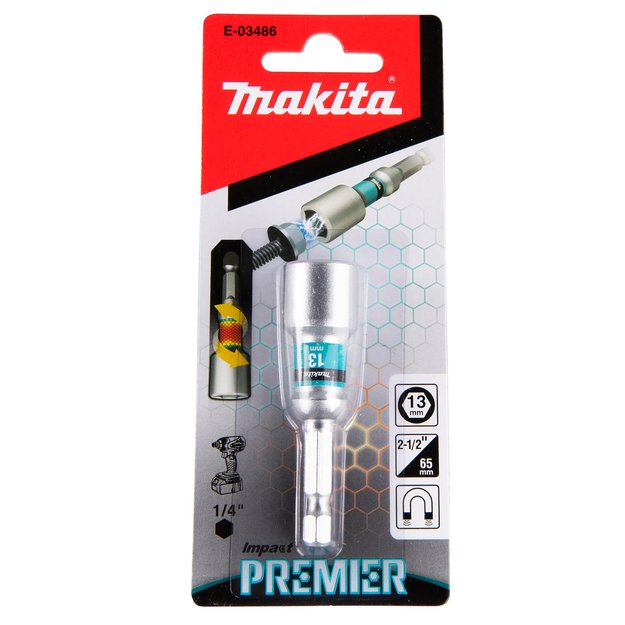 Makita torsion antgalis H13-65mm,1vnt. Impact Premier E-03486