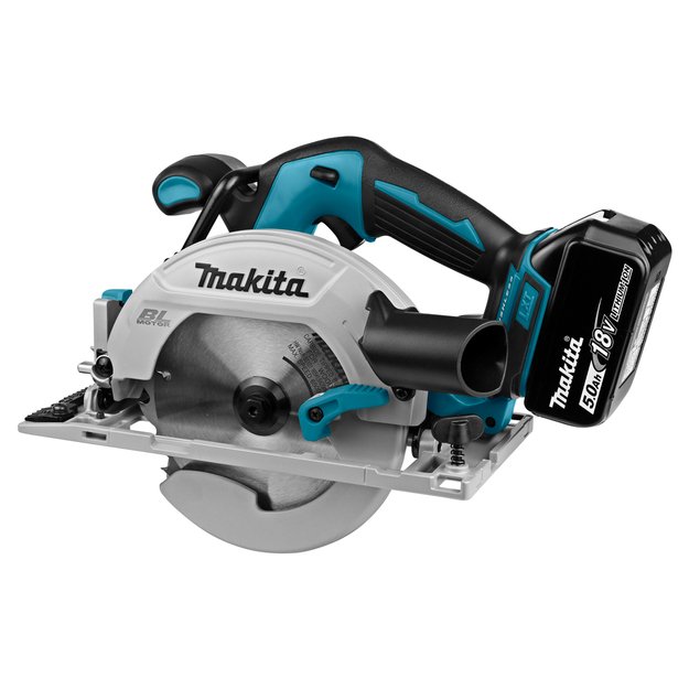 Makita DHS680RTJ2 akumuliatorinis diskinis pjūklas 18V 2x5,0Ah+liniuotė 1,5m