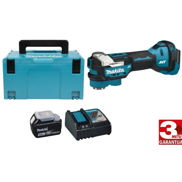 MAKITA DTM52RTJ1 Akumuliatorinis multifunkcinis įrankis 18V 1X 5,0Ah