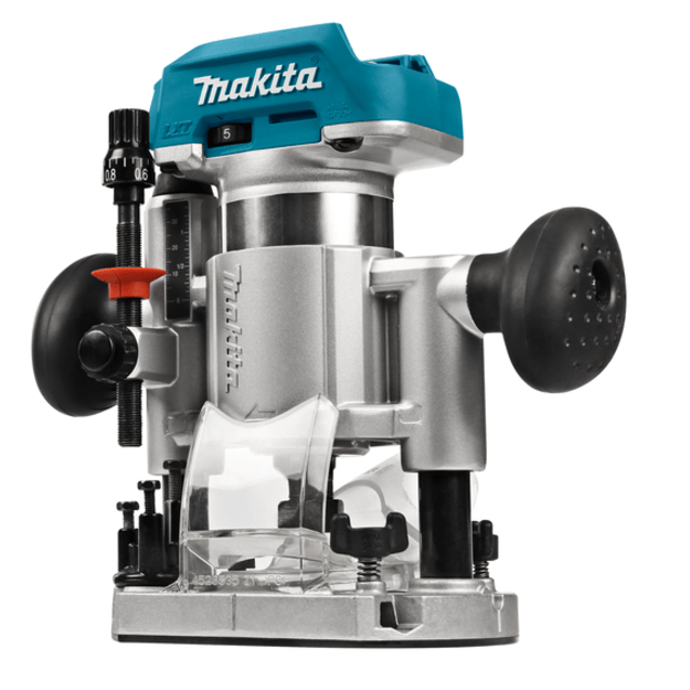 MAKITA DRT50ZJX9 AKUMULIATORINIS FREZERIS (18V Li-ion be akumuliatorių ir kroviklio) 1