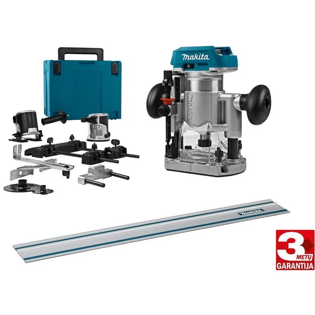 MAKITA DRT50ZJX9 AKUMULIATORINIS FREZERIS (18V Li-ion be akumuliatorių ir kroviklio)