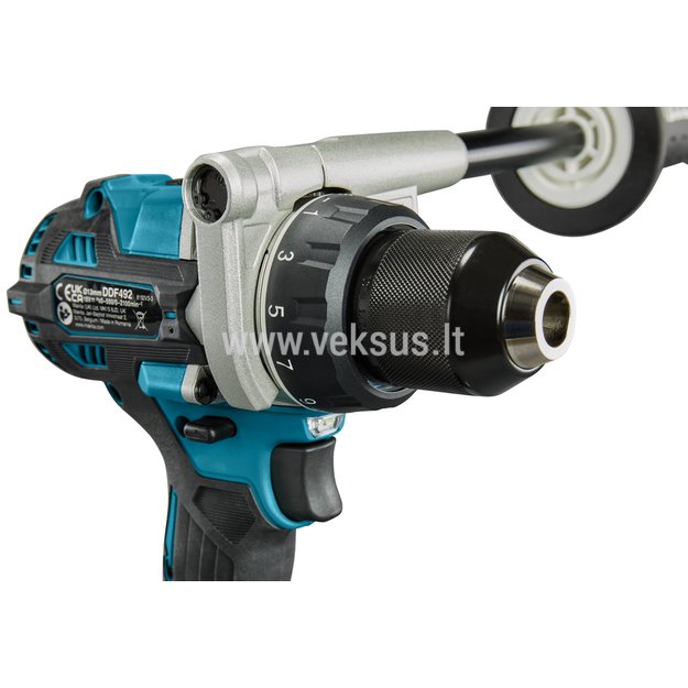 Makita DDF492RGJ akumuliatorinis suktuvas-gręžtuvas 141Nm 18V 2x6.0 Ah 2