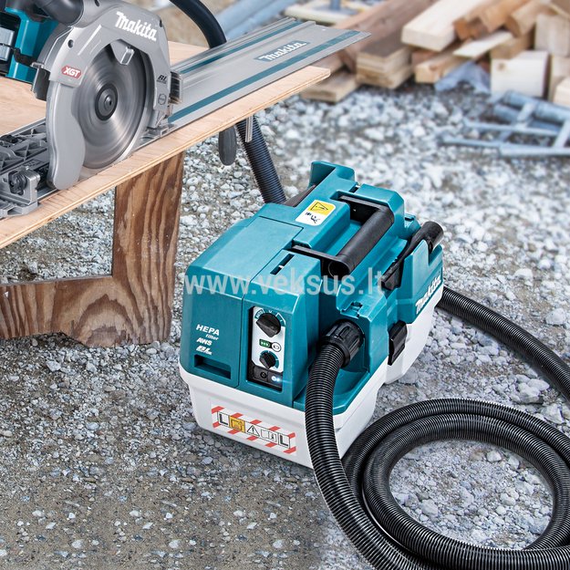 Makita VC013GLZ akumuliatorinis dulkių siurblys 40Vmax XGT® (40V Be akumuliatorių ir kroviklio) 4