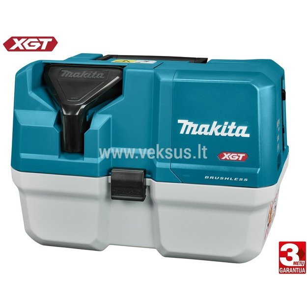 Makita VC013GLZ akumuliatorinis dulkių siurblys 40Vmax XGT® (40V Be akumuliatorių ir kroviklio)