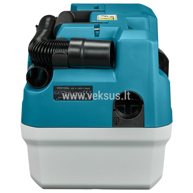 Makita VC013GLZ akumuliatorinis dulkių siurblys 40Vmax XGT® (40V Be akumuliatorių ir kroviklio) 1
