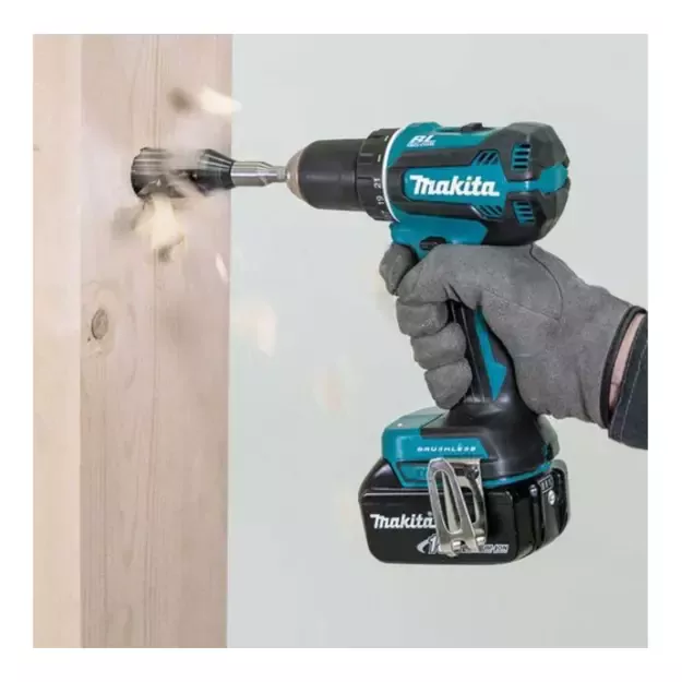 Makita DDF485Z bešepetėlinis akumuliatorinis gręžtuvas (18V Li-ion Be akumuliatorių ir kroviklio)