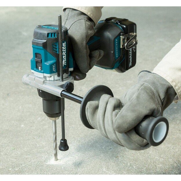 Makita DHP486Z bešepetėlinis akumuliatorinis smūginis gręžtuvas (Be 18V akumuliatorių ir kroviklio)