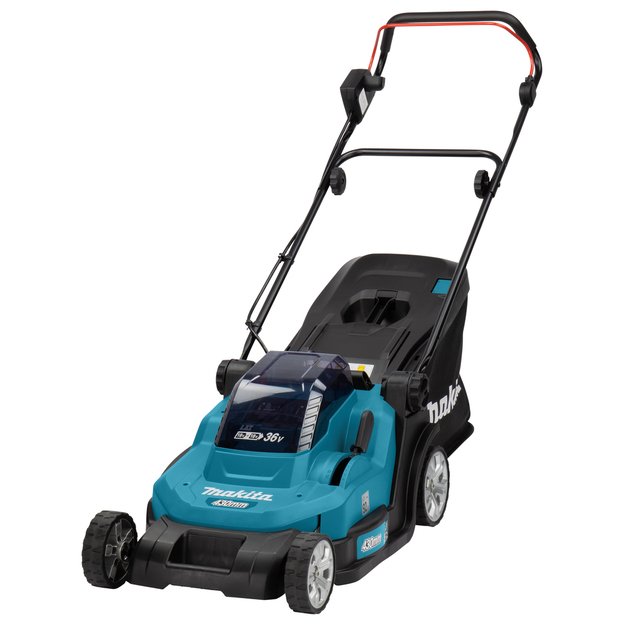 Makita DLM432Z vėjapjovė akumuliatorinė 43cm (36V 2x18V be akumuliatorių ir kroviklio)