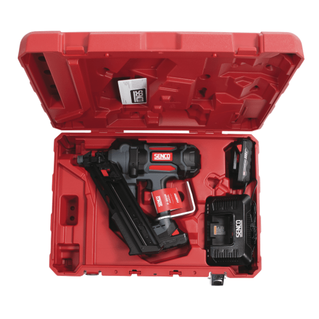  SENCO F-35XP FUSION 2.0 akumuliatorinė viniakalė su 2x4,0Ah