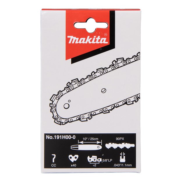 Makita Grandinė 25cm 3/8", 1.1mm, 40H 191H00-0