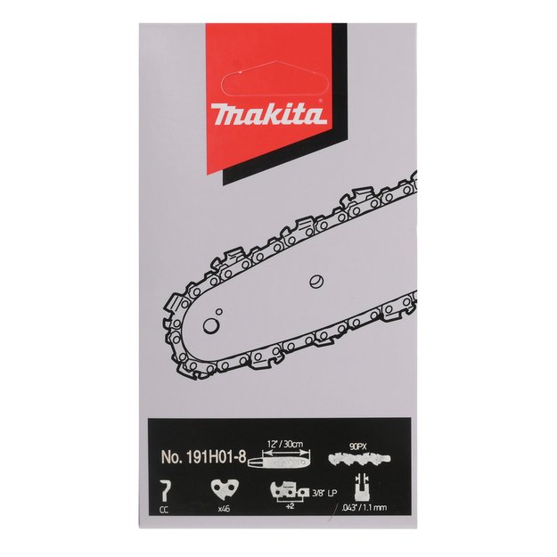 Makita grandinė 30cm,3/8", 1,1mm, 46H 191H01-8