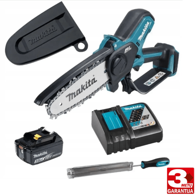 Makita DUC150RF grandininis pjūklas su 18V 1x3,0Ah