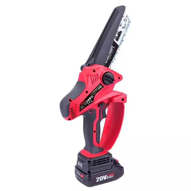Worcraft akumuliatorinis grandininis mini pjūklas 20V LI-ION 1x4,0Ah