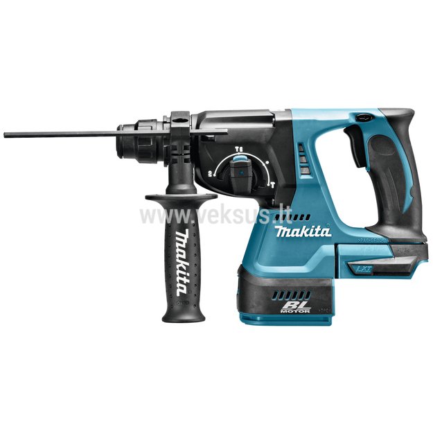 Makita DHR242RTJ akumuliatorinis perforatorius 18V 2x5.0Ah 1