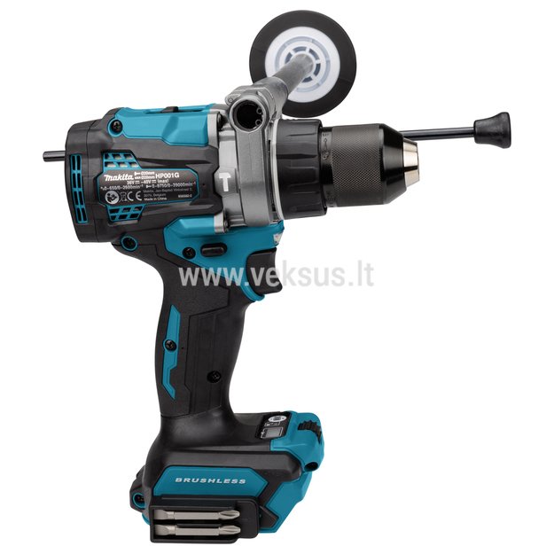 Makita HP001GZ XGT® 40Vmax akumuliatorinis smūginis gręžtuvas-suktuvas (Be akumuliatorių ir kroviklio) 2