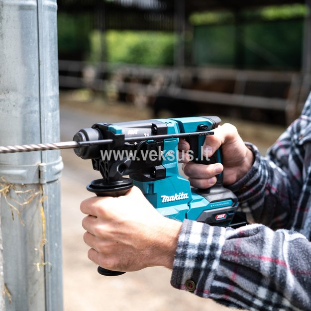 Makita HR010GZ XGT® 40Vmax Akumuliatorinis perforatorius (Be akumuliatorių ir kroviklio) 4