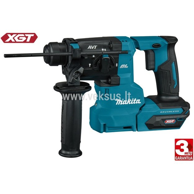 Makita HR010GZ XGT® 40Vmax Akumuliatorinis perforatorius (Be akumuliatorių ir kroviklio)