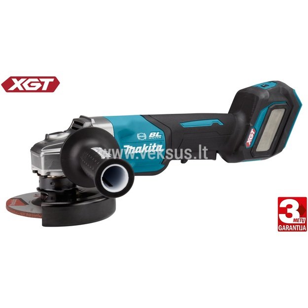 Makita GA029GZ XGT® 40Vmax Akumuliatorinis kampinis šlifuoklis (Be akumuliatorių ir kroviklio)