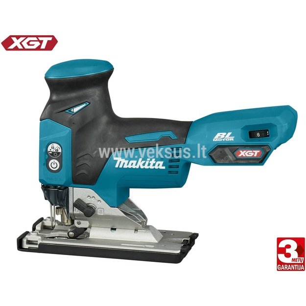 Makita JV001GZ XGT® 40Vmax Akumuliatorinis Siaurapjūklis (Be akumuliatorių ir kroviklio)