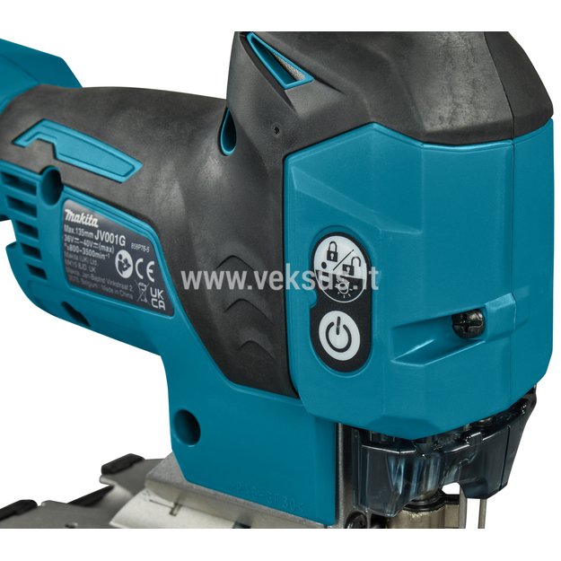 Makita JV001GZ XGT® 40Vmax Akumuliatorinis Siaurapjūklis (Be akumuliatorių ir kroviklio) 3