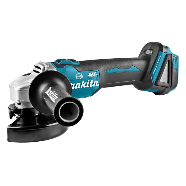 Makita DGA506Z Akumuliatorinis kampinis šlifuoklis (18V LI-ION BE AKUMULIATORIŲ IR KROVIKLIO)
