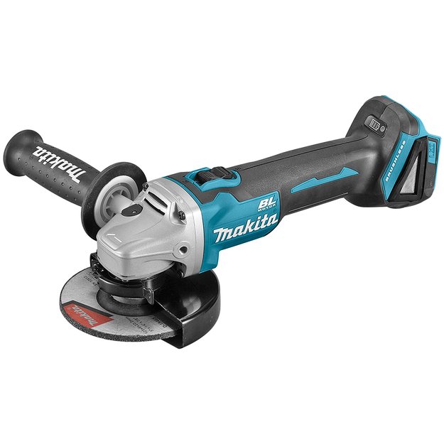 Makita DGA506Z Akumuliatorinis kampinis šlifuoklis (18V LI-ION BE AKUMULIATORIŲ IR KROVIKLIO)