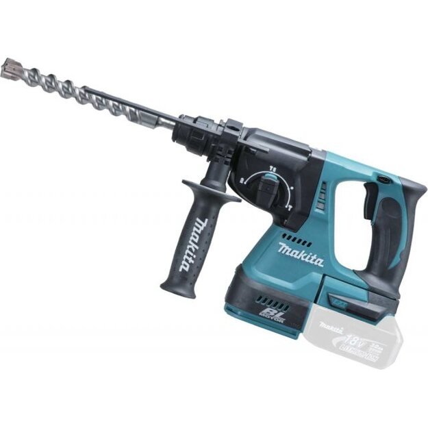 Makita DHR242Z akumuliatorinis perforatorius (18v. be akumuliatorių ir kroviklio)