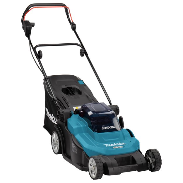 Makita DLM432CT2 Akumuliatorinė vejapjovė  2x18 V su 2x5,0 Ah