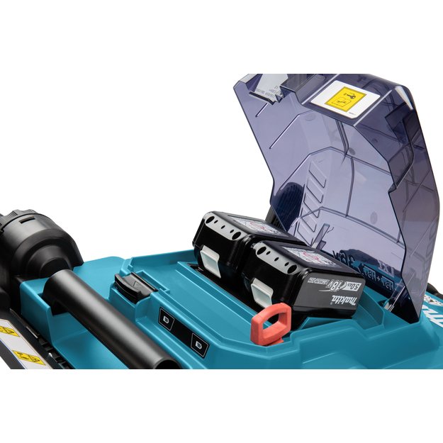 Makita DLM432CT2 Akumuliatorinė vejapjovė  2x18 V su 2x5,0 Ah