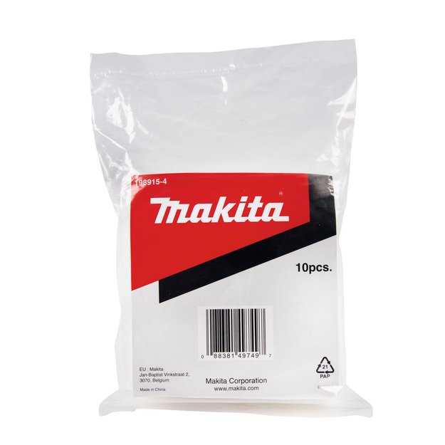 Makita filtras 198915-4, 10 vnt.
