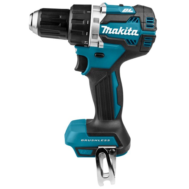 Makita DDF484ZJ bešepetėlinis akumuliatorinis suktuvas-gręžtuvas su makpac NR.2