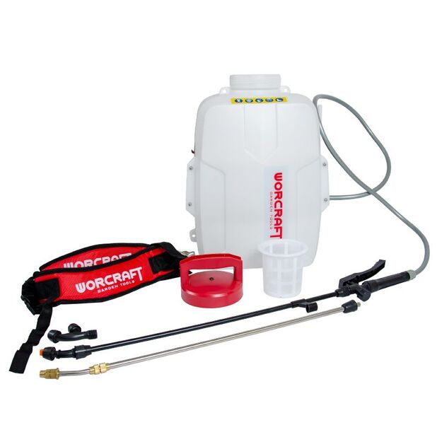 Worcraft Akumuliatorinis slėginis purkštuvas 12L 20V LI-ION 1x4,0Ah