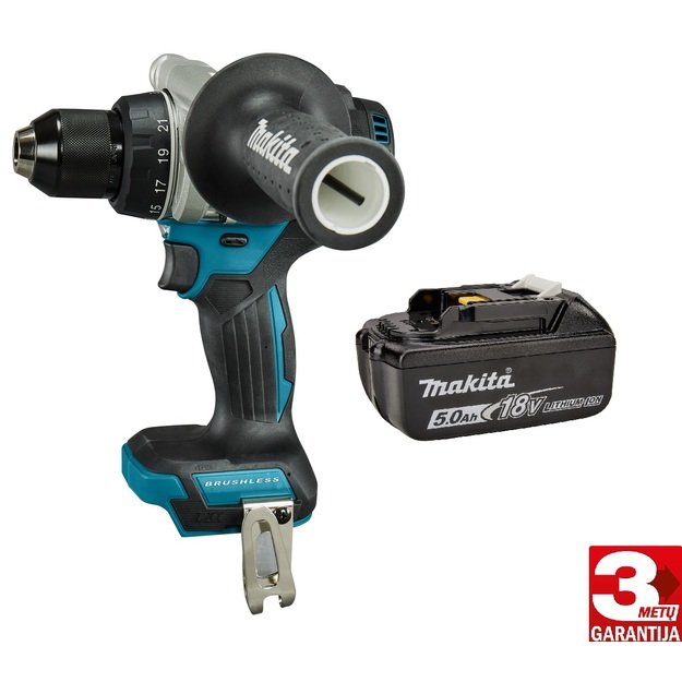 Makita DDF492T Akumuliatorinis gręžtuvas 141Nm 18V 1x 5,0Ah