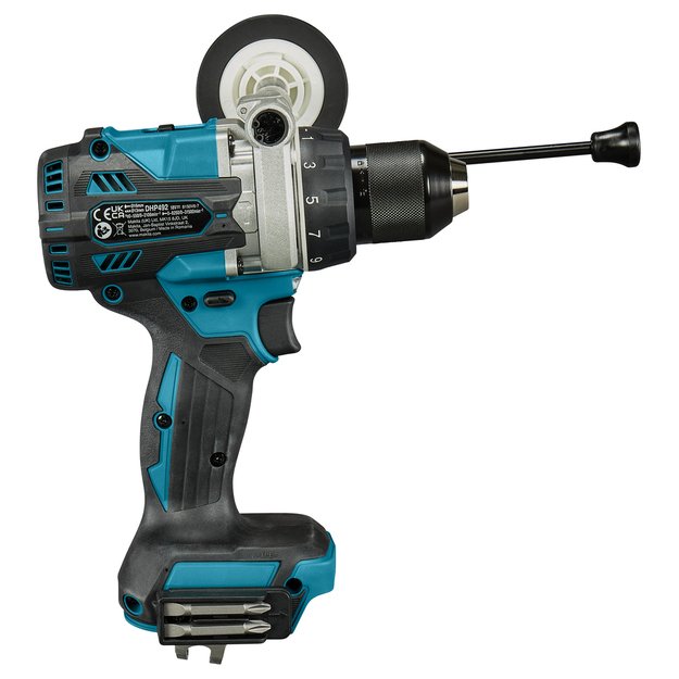 Makita DHP492Z Akumuliatorinis smūginis gręžtuvas 141Nm (18V be akumuliatorių ir kroviklio) 2