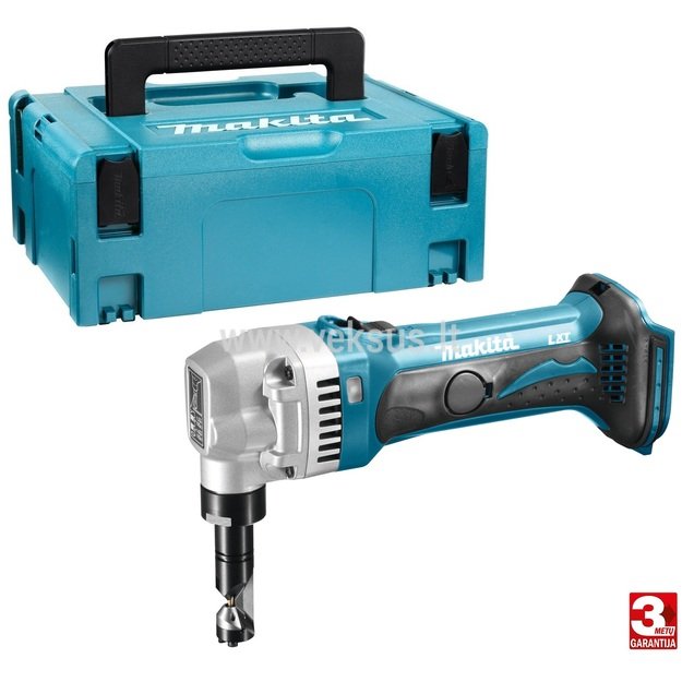 Makita DJN161ZJ Akumuliatorinės skardos žirklės su lagaminu (18v Be akumuliatorių ir kroviklio)