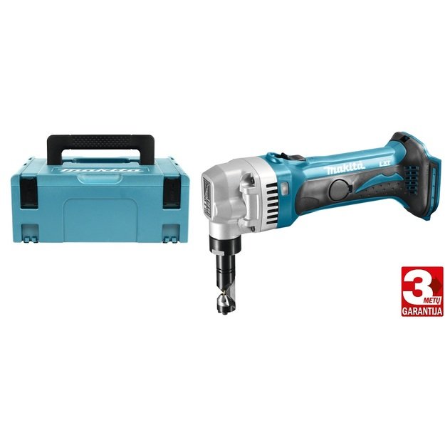 Makita DJN161ZJ Akumuliatorinės skardos žirklės su lagaminu (18v Be akumuliatorių ir kroviklio)