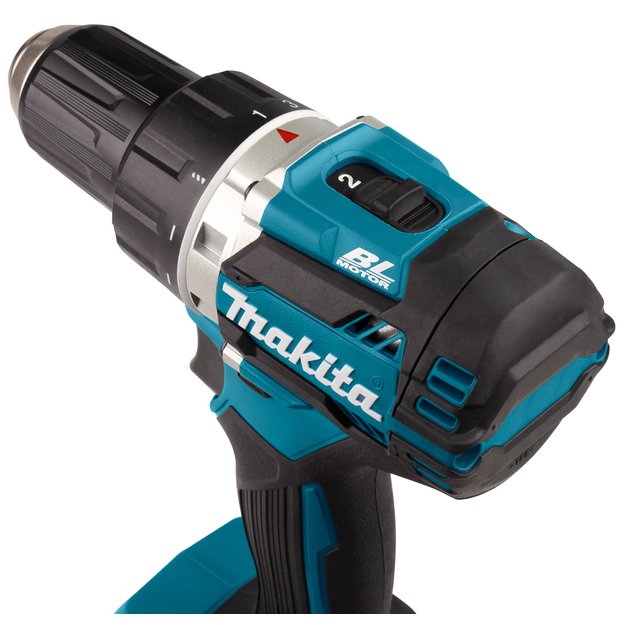Makita DDF484RGJ bešepetėlinis akumuliatorinis suktuvas-gręžtuvas 18V 2x6.0 Ah Li-Ion. 3
