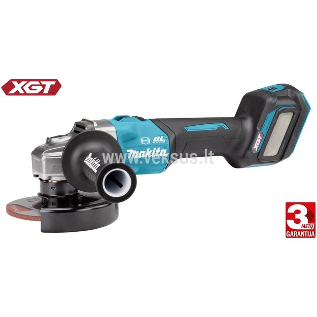 Makita GA023GZ XGT® 40Vmax Akumuliatorinis kampinis šlifuoklis (Be akumuliatorių ir kroviklio)