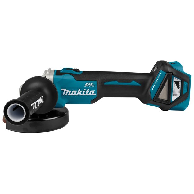 Makita DGA511Z Akumuliatorinis kampinis šlifuoklis (18V be akumuliatorių ir kroviklio)