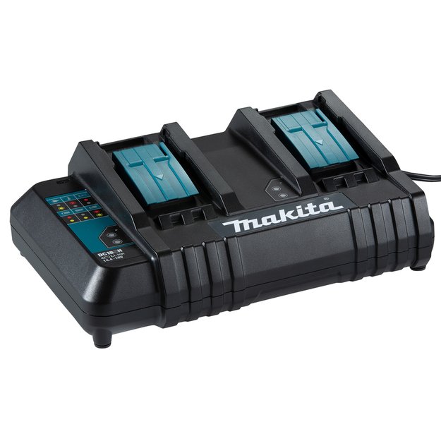 MAKITA DC18SH Akumuliatorių įkroviklis dvigubas 18V Li-ion